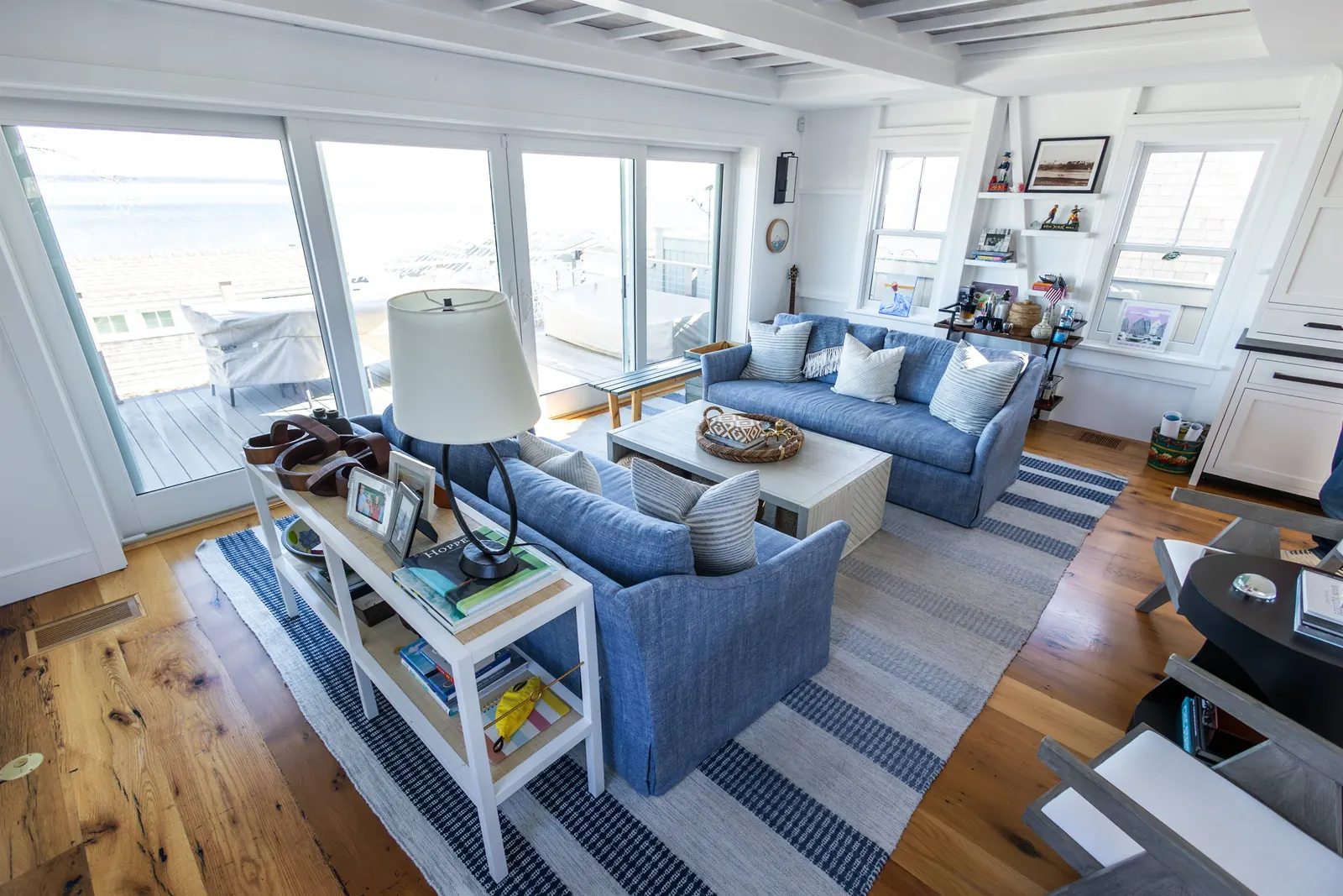Living Area - Luxury Coastal Renovation